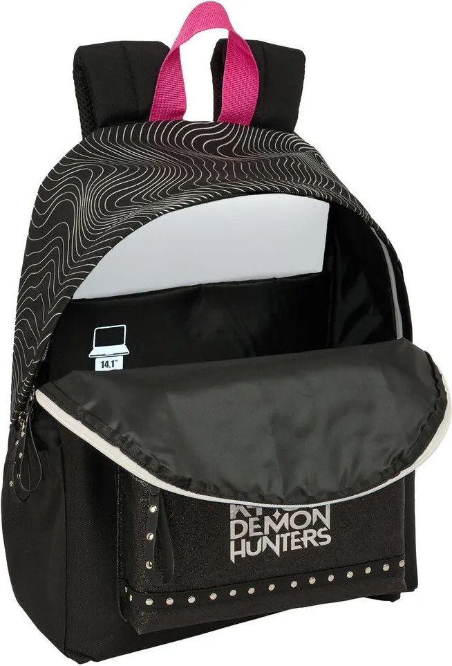 K-pop Démonvadászok Energy iskolatáska, táska laptop tartóval 43 cm
