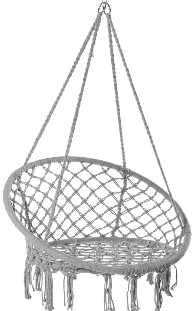 Szürke KOLUMBIA függőfotel állvánnyal