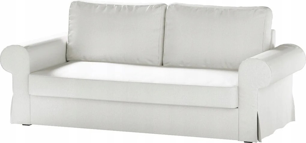 Dekoria Backabro 3 személyes összecsukható kanapé huzat Ikea fehér