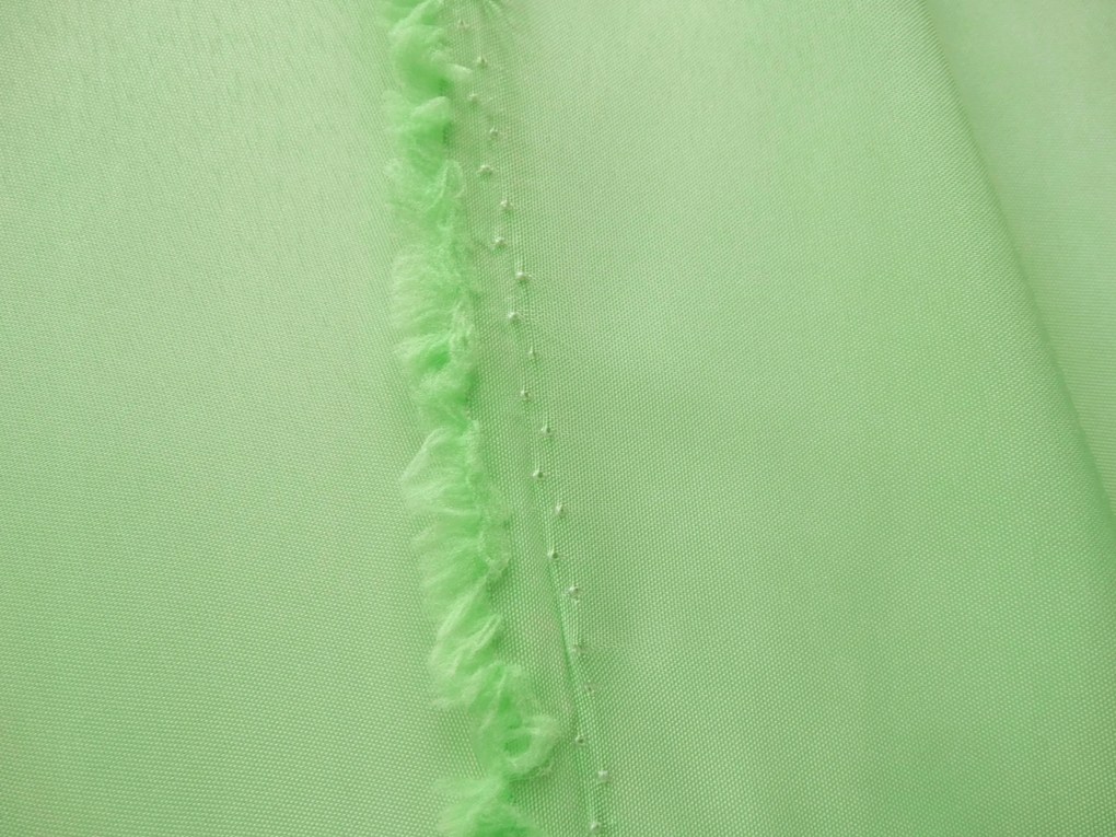 Mg Tk Függöny Sima Dija Menta A363 185cm 1,6m