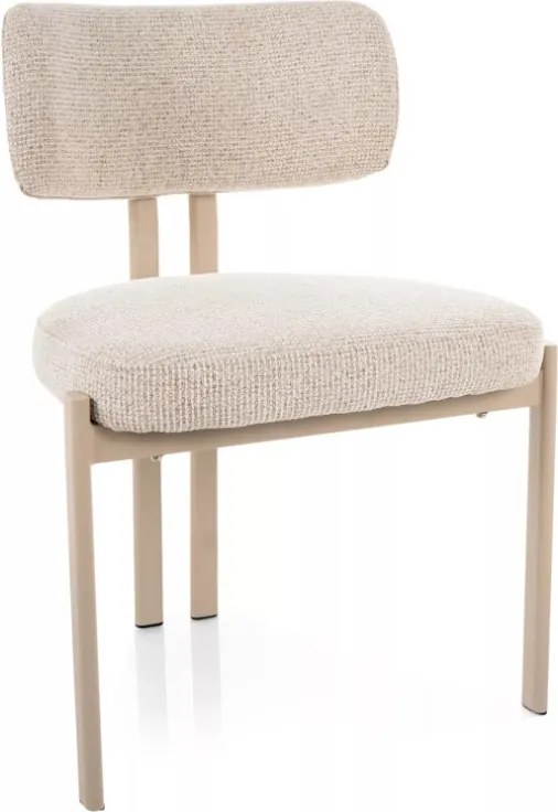 Misaki étkezőszék világosbézs/kasmír