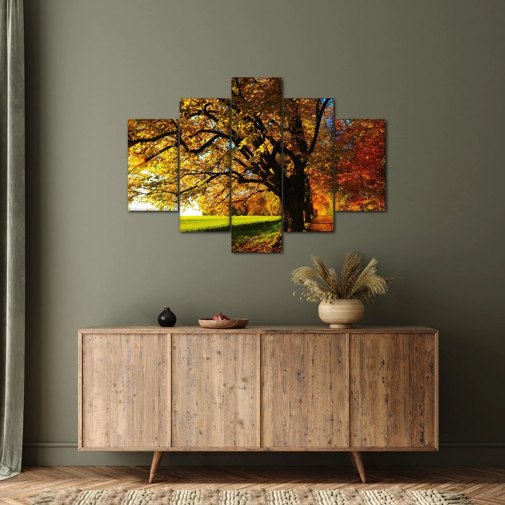 Egy őszi fa képe (150x105 cm)