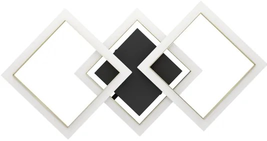 Eglo 901222 - LED Dimmelhető mennyezeti lámpa CALLIERA LED/20W/230V fekete/arany