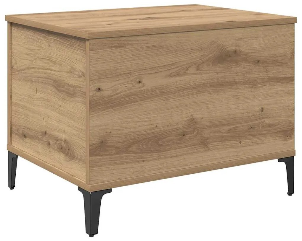 Dohányzóasztal kézműves tölgy 60 x 44,5 x 45 cm Faanyag