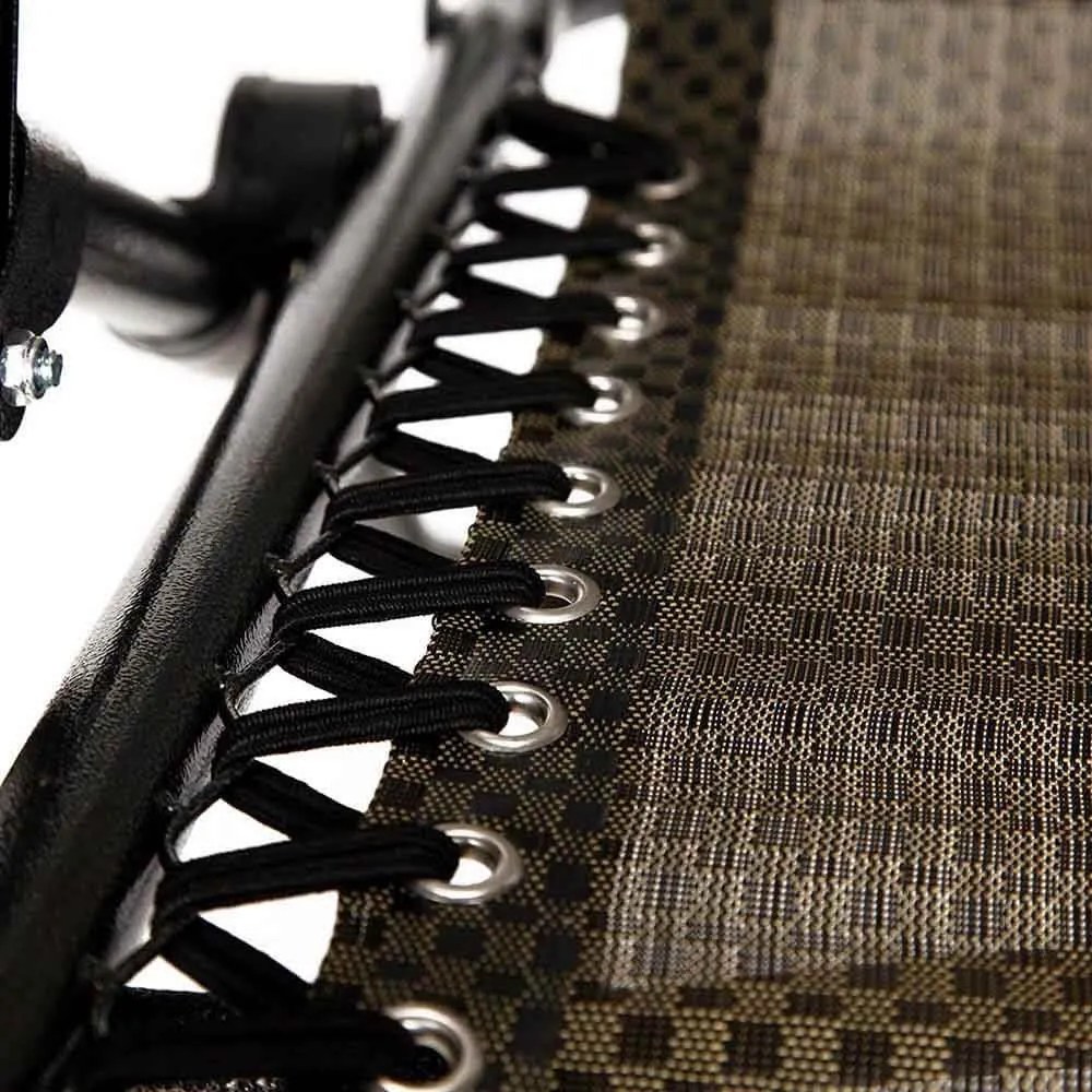 Zéró gravitáció kerti szék ajándék pohártartóval, 2 db-barna