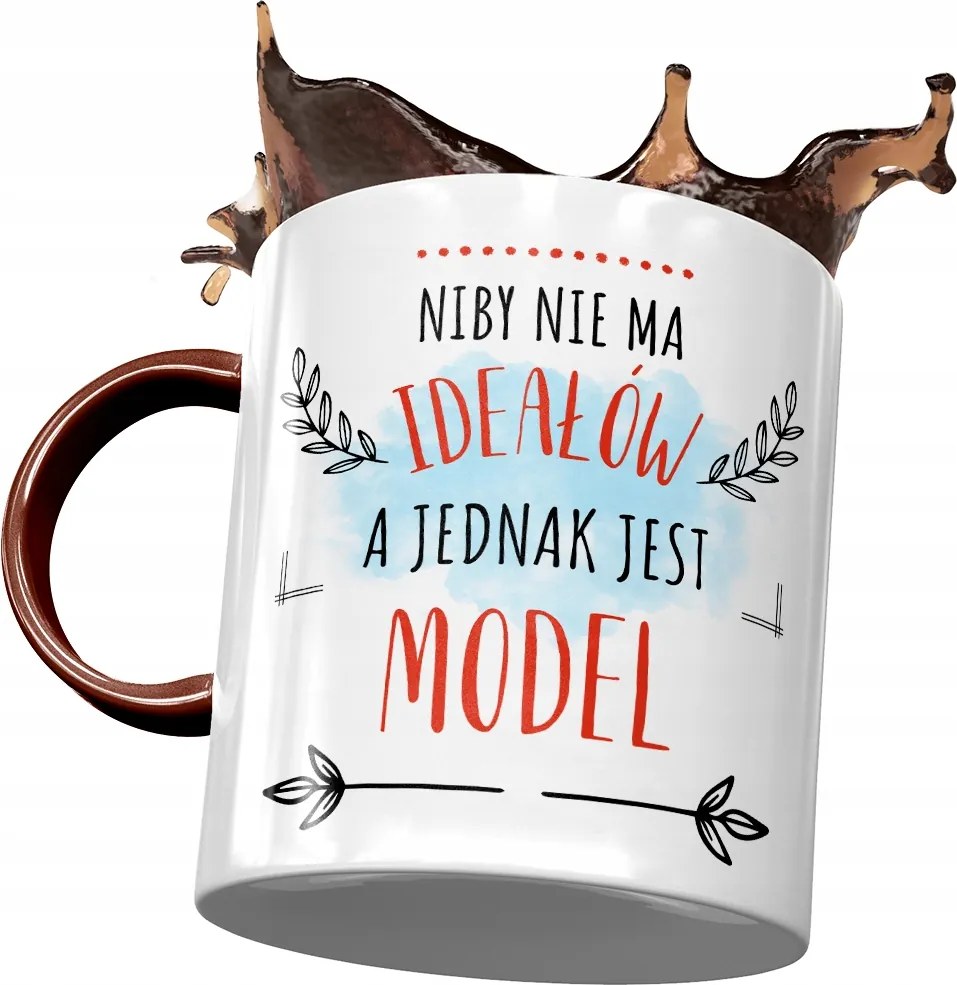 Bordó Bögre Modellnek Nincs Tökéletes Ajándék Nyomtatott Fotóval