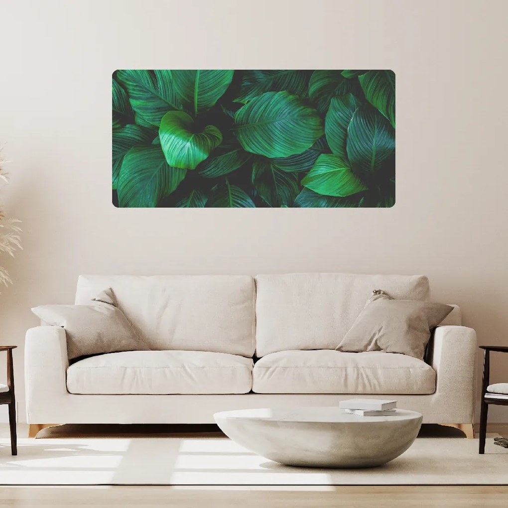 PIPPER. Öntapadós textiltapéta "Levelek"