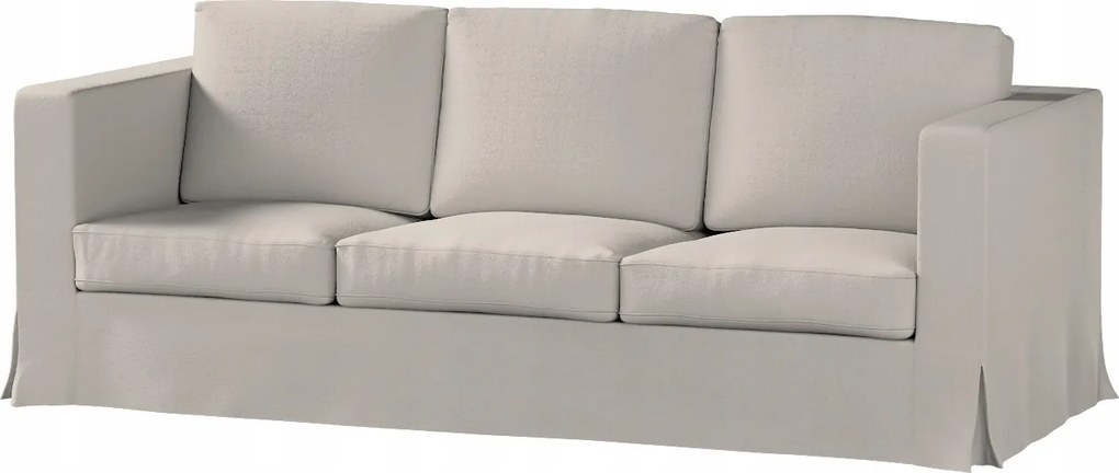 Karlanda 3 személyes kinyitható kanapé huzat Ikea világos bézs bukla