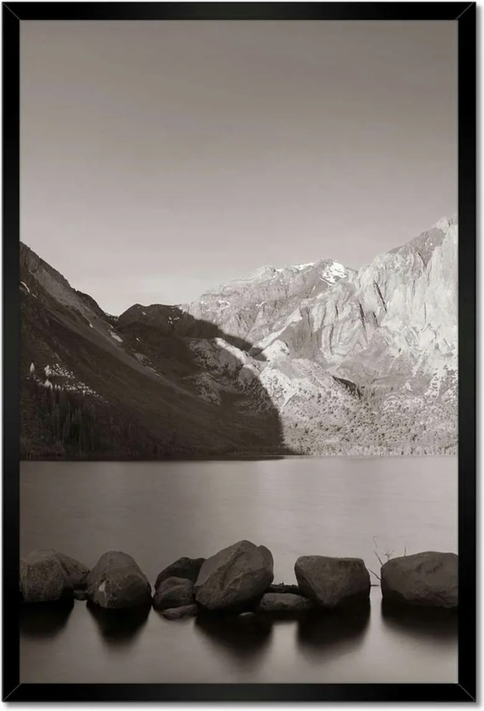 Poszterek keretben 40x60 Hóhegy Yosemite-ben