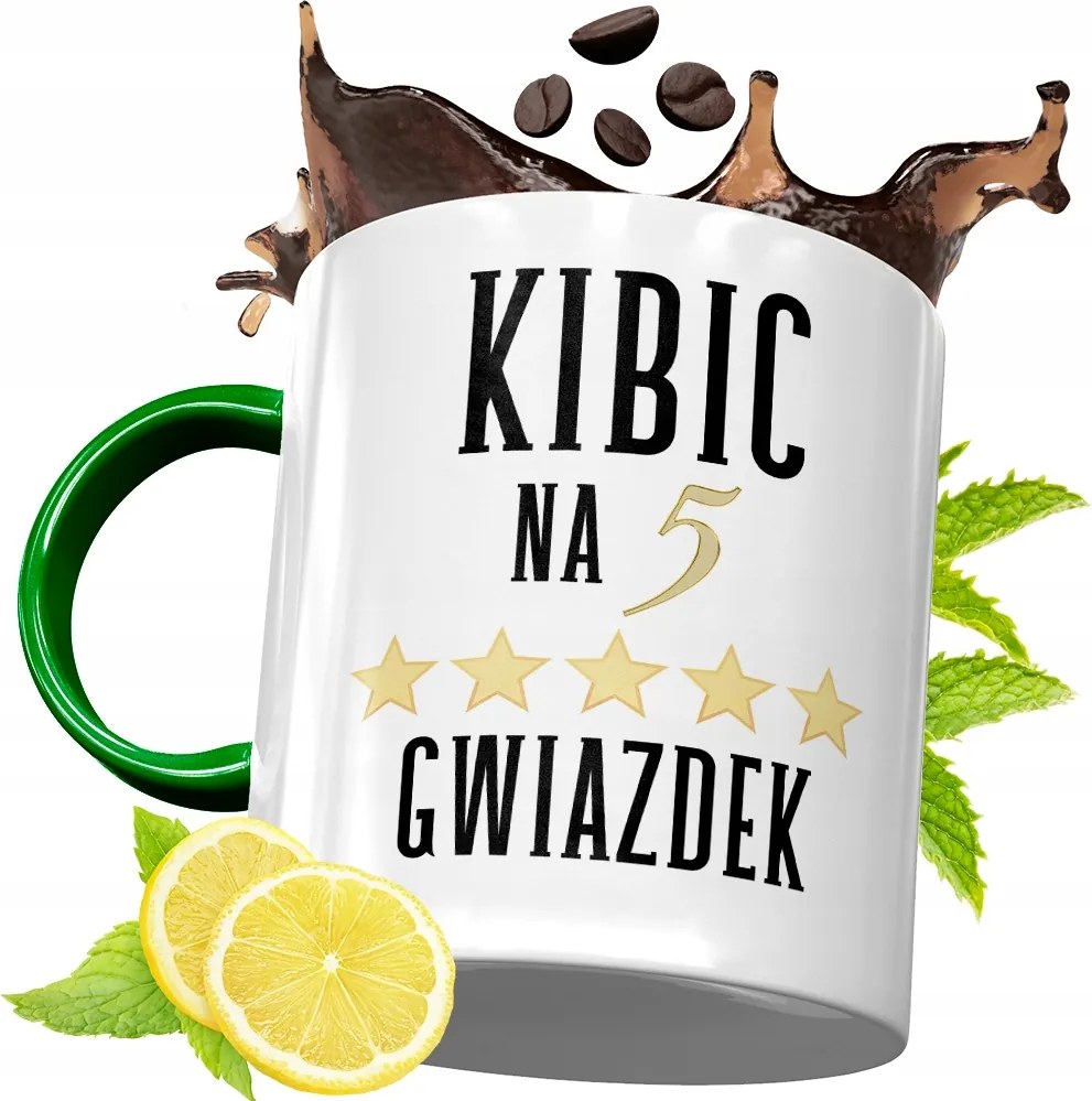 Zöld Bögre Szurkolóknak Születésnapi Ajándék fényképes nyomtatással