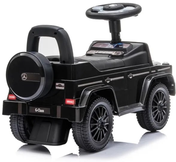 Push autó Mercedes G350d 2xAA fekete