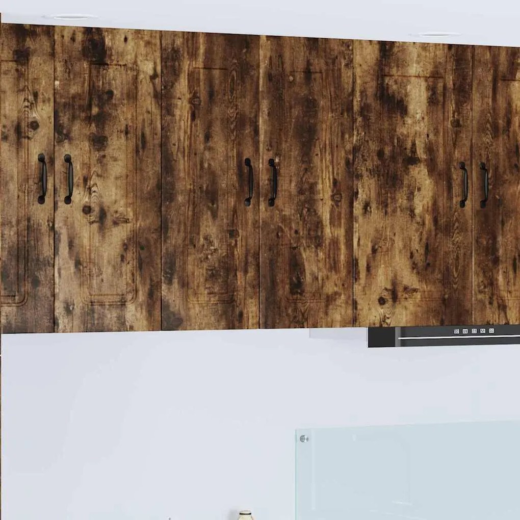 Fali konyhaszekrény Füstölt tölgy 30 x 31 x 80 cm Faanyag