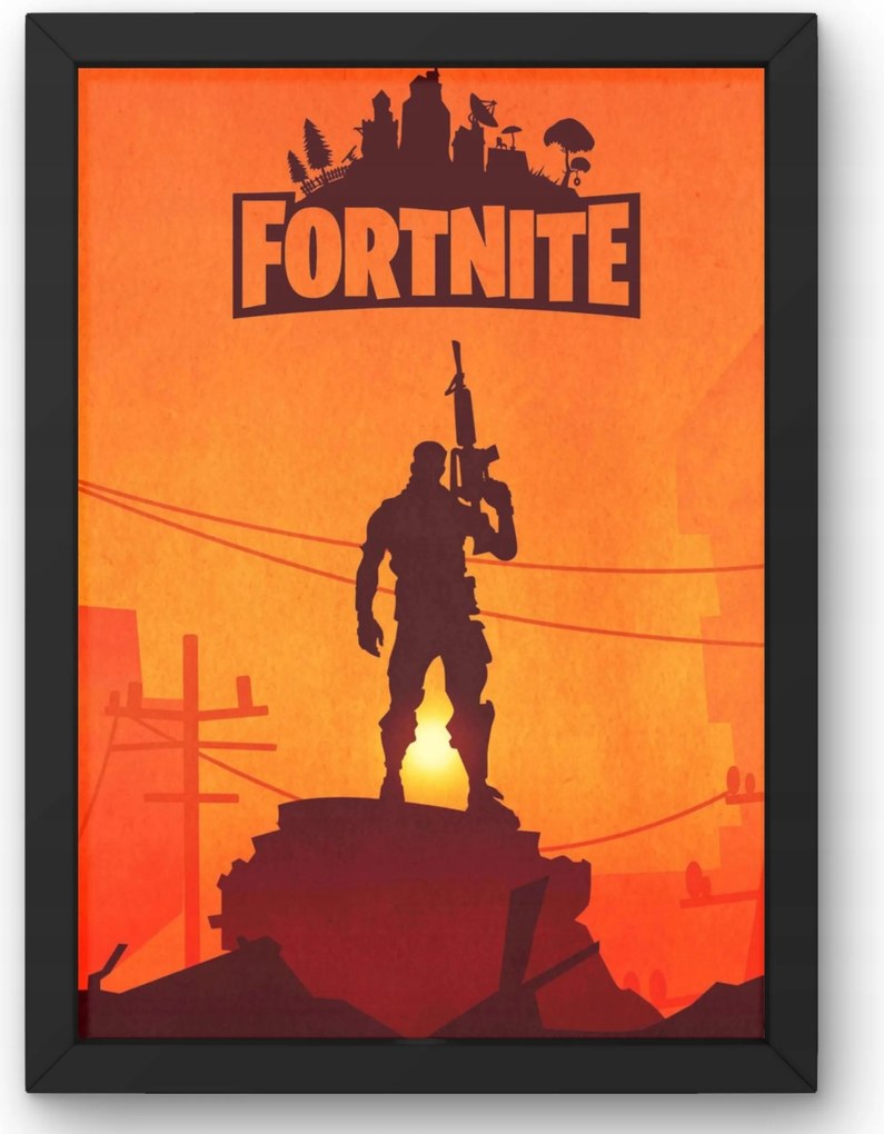 Fortnite A3 poszter