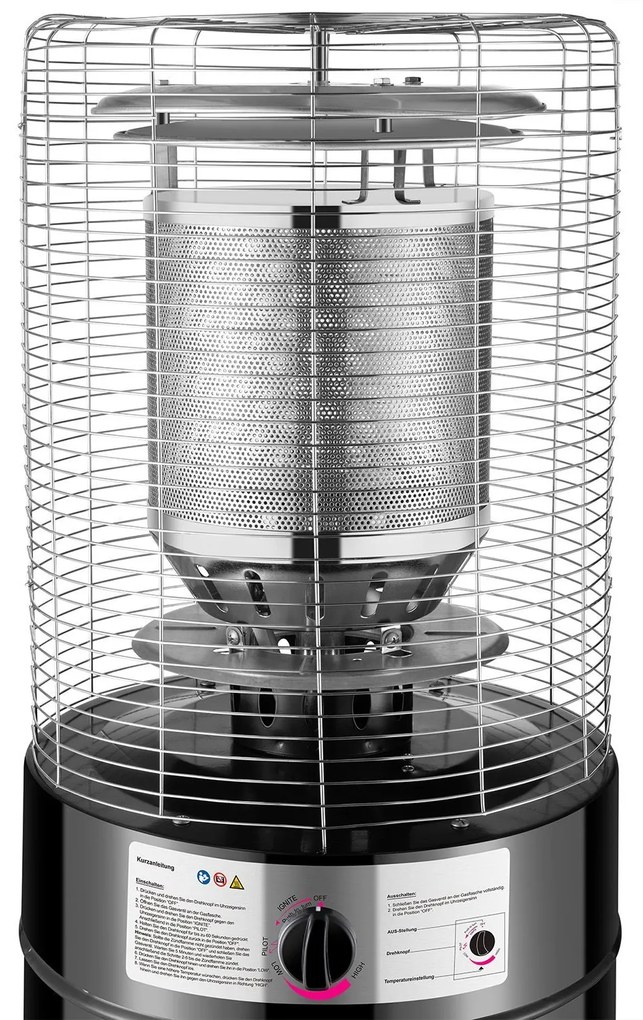 Juskys Kültéri fűtés Cuna