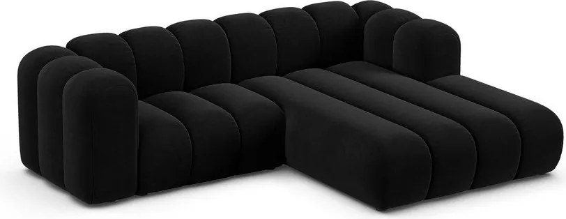 Antracitszürke sarokkanapé (jobb oldali) Lupine – Micadoni Home