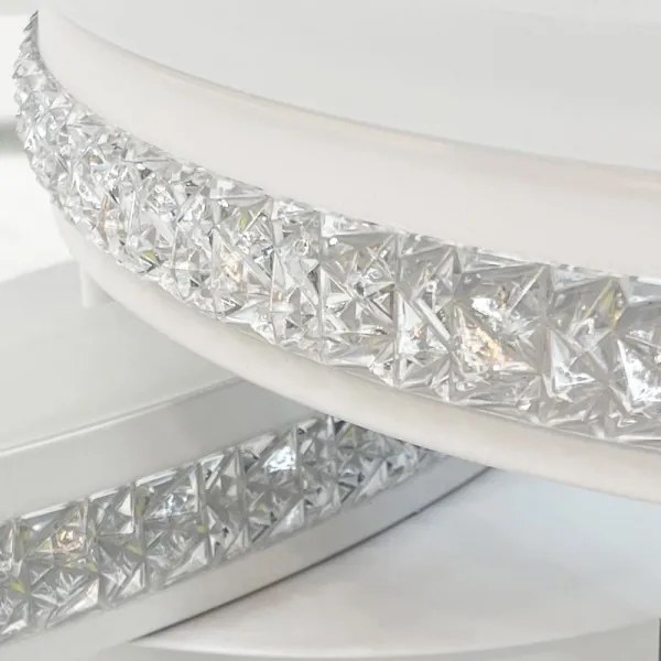 LED Dimmelhető felületre szerelhető csillár LED/110W/230V 3000-6500K + távirányítás