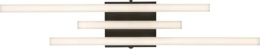 Rabalux 71491 - LED mennyezeti lámpatest LIRIEN LED/18W/230V 4000K fekete