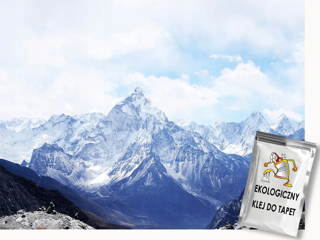 Fotótapéta Flizelina Hegyek Himalája Hó Kék Panoráma 150x105 ragasztó