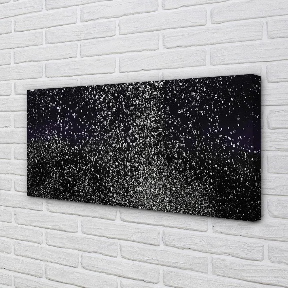 Canvas képek Csepp víz buborékok 120x60 cm