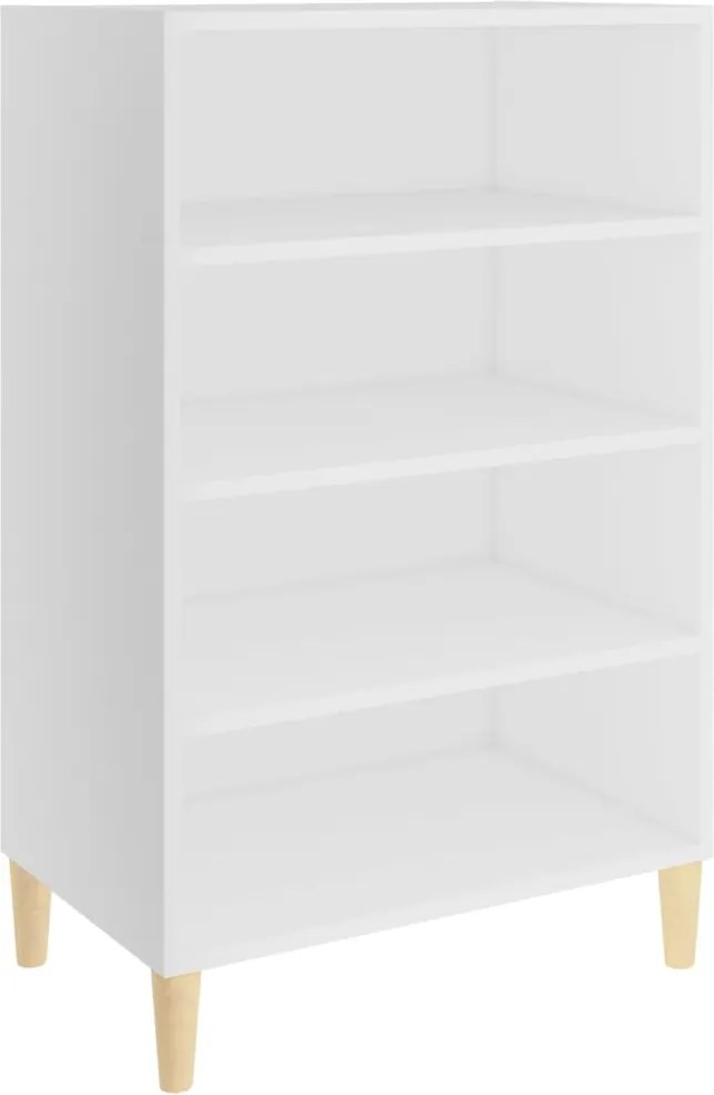 vidaXL fehér forgácslap tálalószekrény 57 x 35 x 90 cm