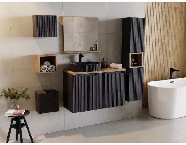 COMAD BEYOND 5 BLACK (E-6564) - BEYOND 48x32,5 cm fekete mosdó pultba