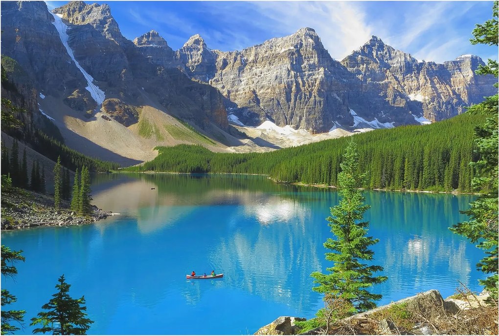 Flizelin fotótapéta Flizelin Design Hegyi tó 104x70