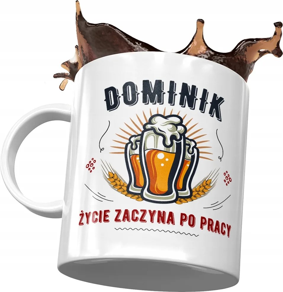 Bögre Dominik Barátnak Ajándék Nyomtatott Fotóval