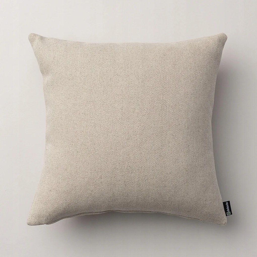Párnahuzat 60x60 natúr, panama szövésű