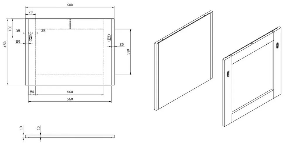 Blondie 60 fali tükör