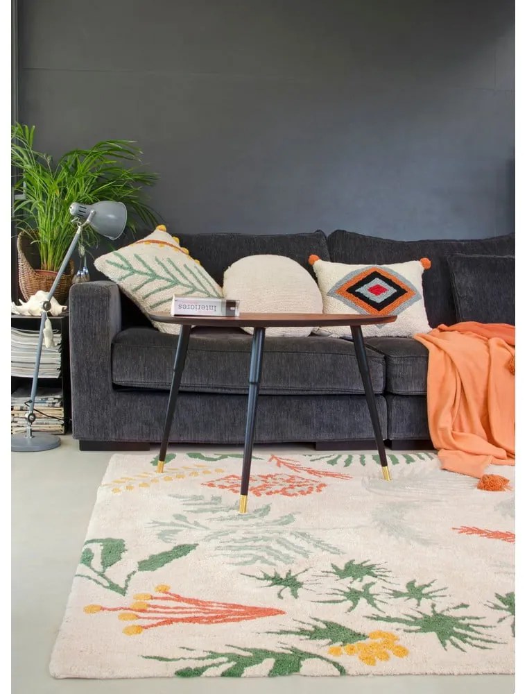 Mosható kézi szövésű pamut gyerek szőnyeg 170x240 cm Botanic Plants – Lorena Canals