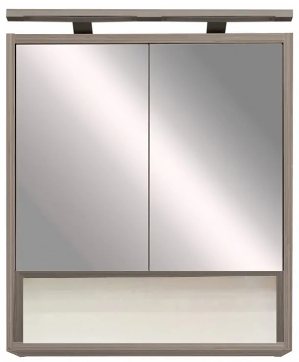 Luna 60 felső tükrös szekrény, Rauna szil