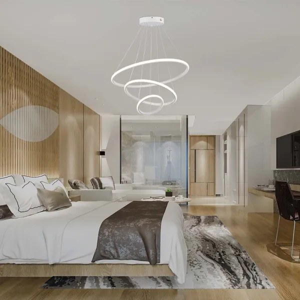 LED Csillár zsinóron LED/32W/230V 3000K fehér