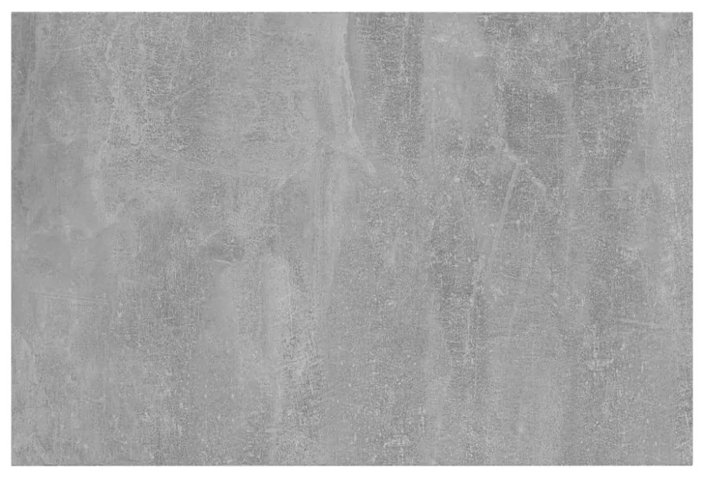 4 db betonszürke szerelt fa könyvespolc 60 x 40 x 1,5 cm