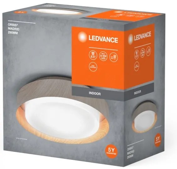 Ledvance - Mennyezeti lámpa ORBIS MADRID 2xE27/10W/230V fa