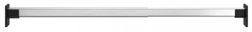 4 db ezüst teleszkópos gardróbsín 58-100 cm