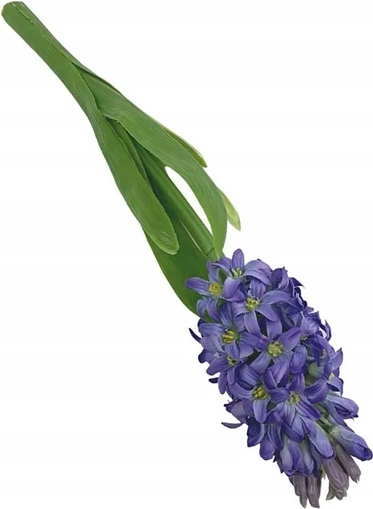 Jácint művirág 40 cm lila-kék