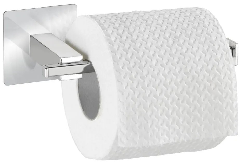 WENKO 23859800 - WC-papírtartó TURBO-LOC QUADRO ED 16,5x6,5 cm rozsdamentes acél