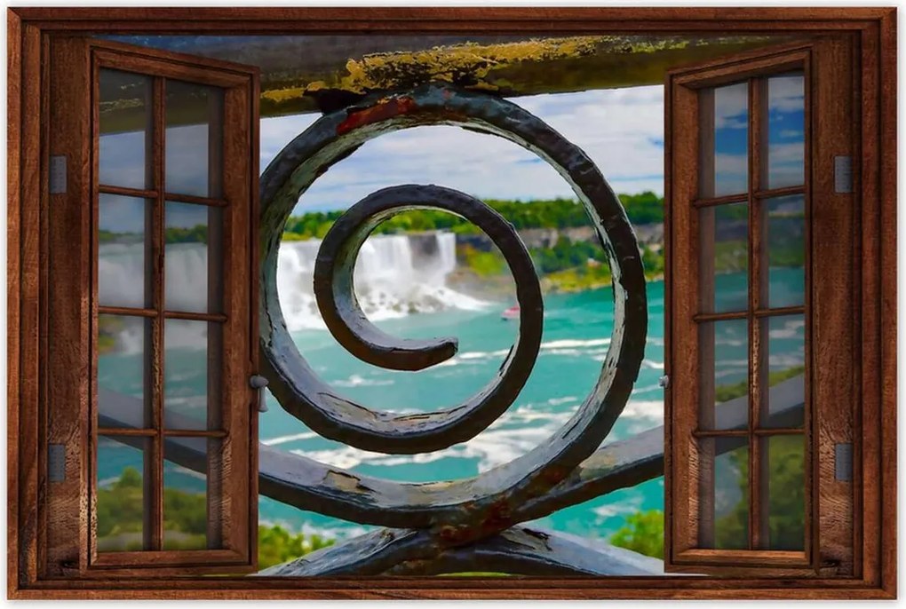 Poszterek 90x60 Niagara vízesés
