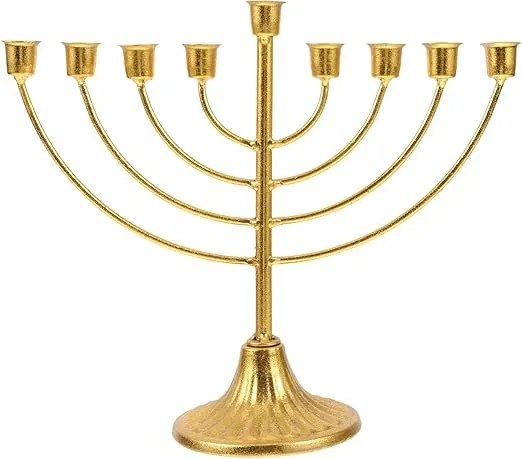 Gyertyatartó Hanuka 9 ágú zsidó életfa Dekoráció/Díszítés