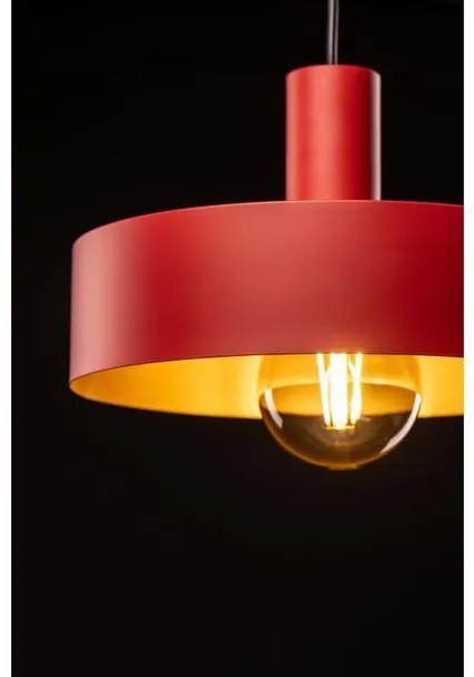 Lámpa Mennyezeti lámpatest SELVIA II, 5518, max. 250V, 50/60Hz, 1*E27, max.40 W, IP20, átmérő 30 cm, piros