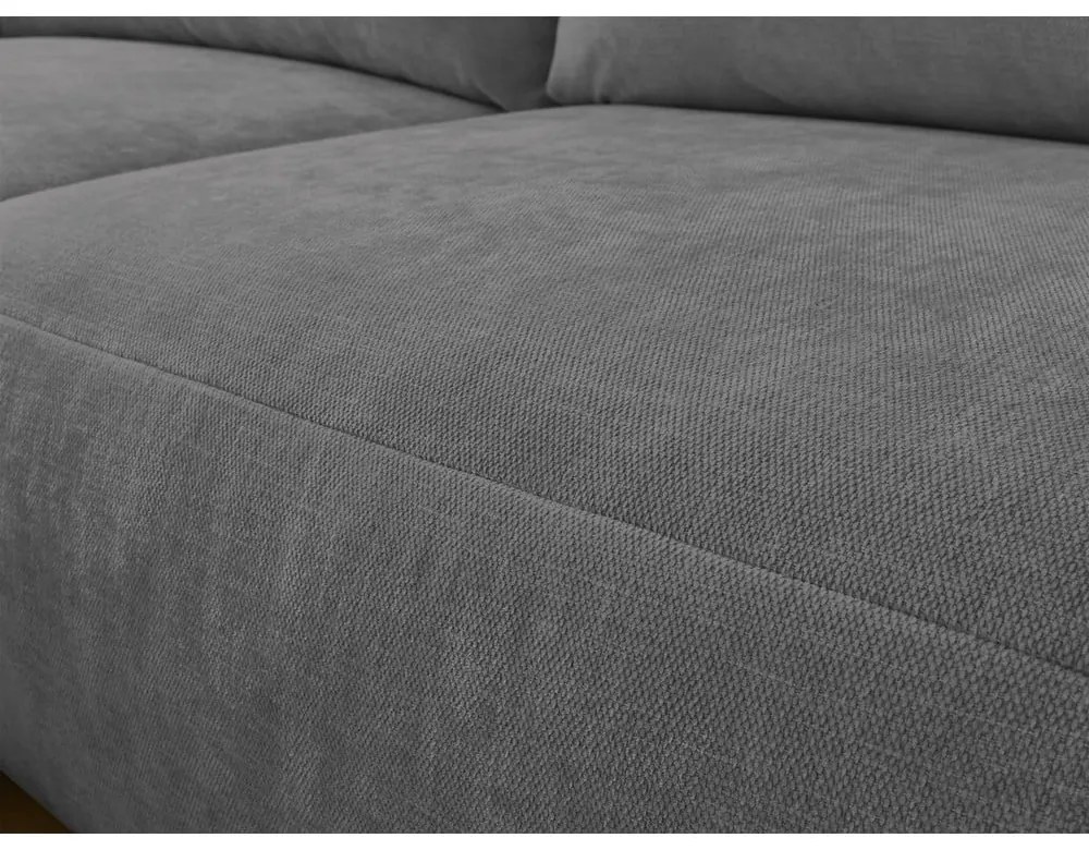 Szürke sarokkanapé Aden – Bobochic Paris