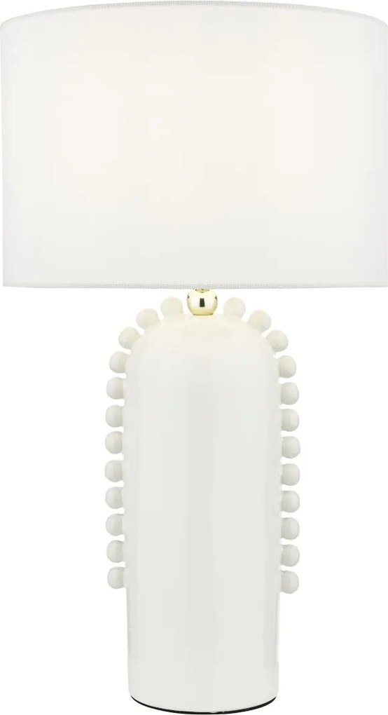 Dar Lighting modern asztali lámpa dolce fehér dardol4202