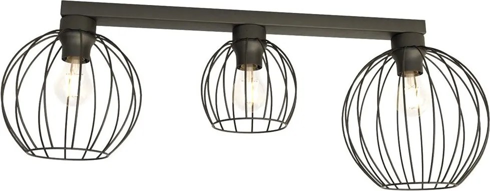 Emibig modern mennyezeti lámpa nest fekete emi1371/3