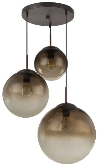 Globo 15865-3 - Csillár zsinóron VARUS 3xE27/40W/230V