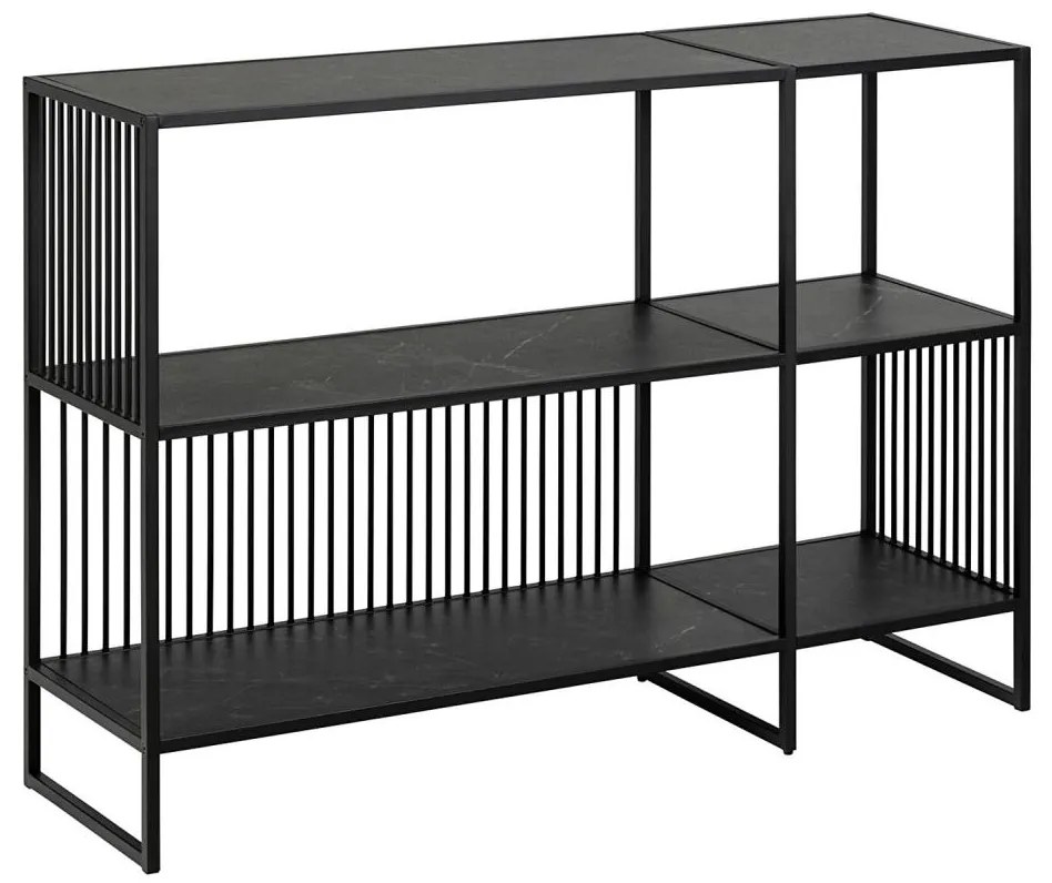 DEVIN könyvespolc fekete