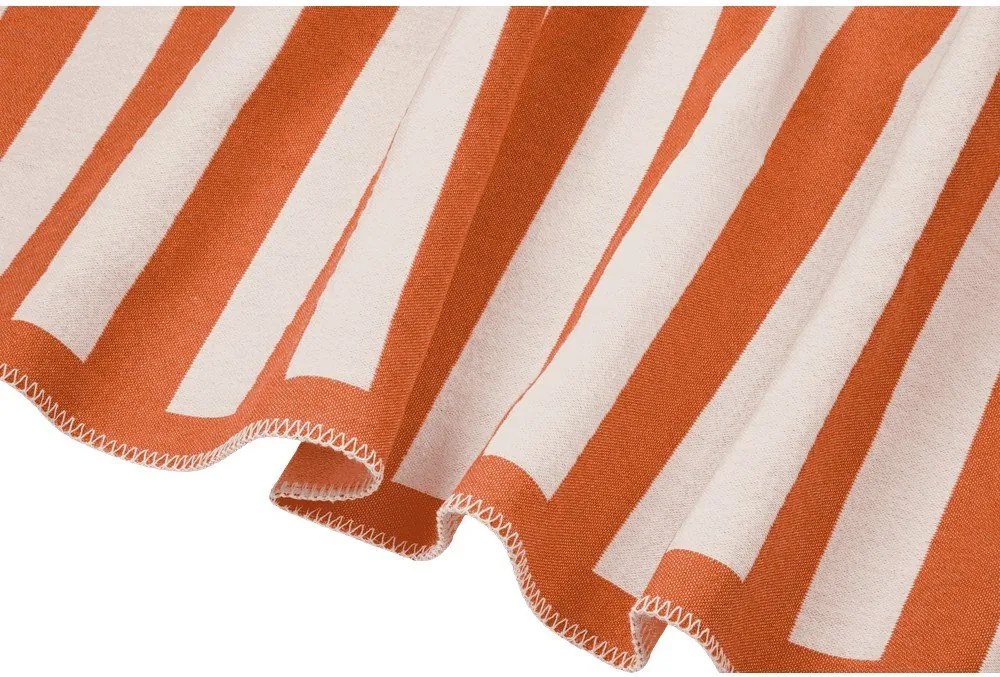 Narancssárga takaró 160x200 cm Onu – noo.ma