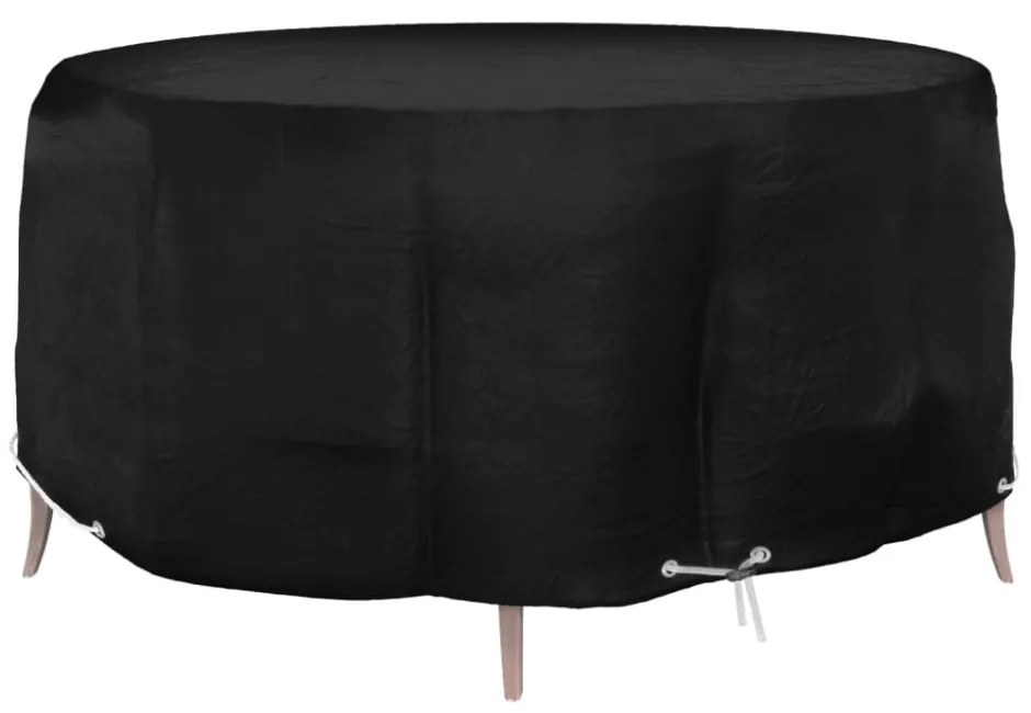 kerek kerti bútorhuzat 10 fűzőlyukkal Ø260 x 90 cm