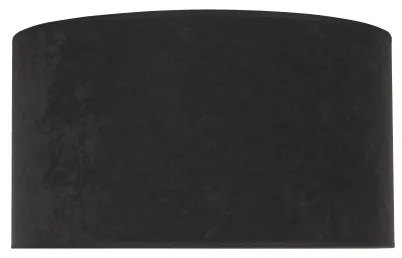 Duolla - Mennyezeti lámpa BRISTOL 1xE27/15W/230V á. 40 cm fekete/arany