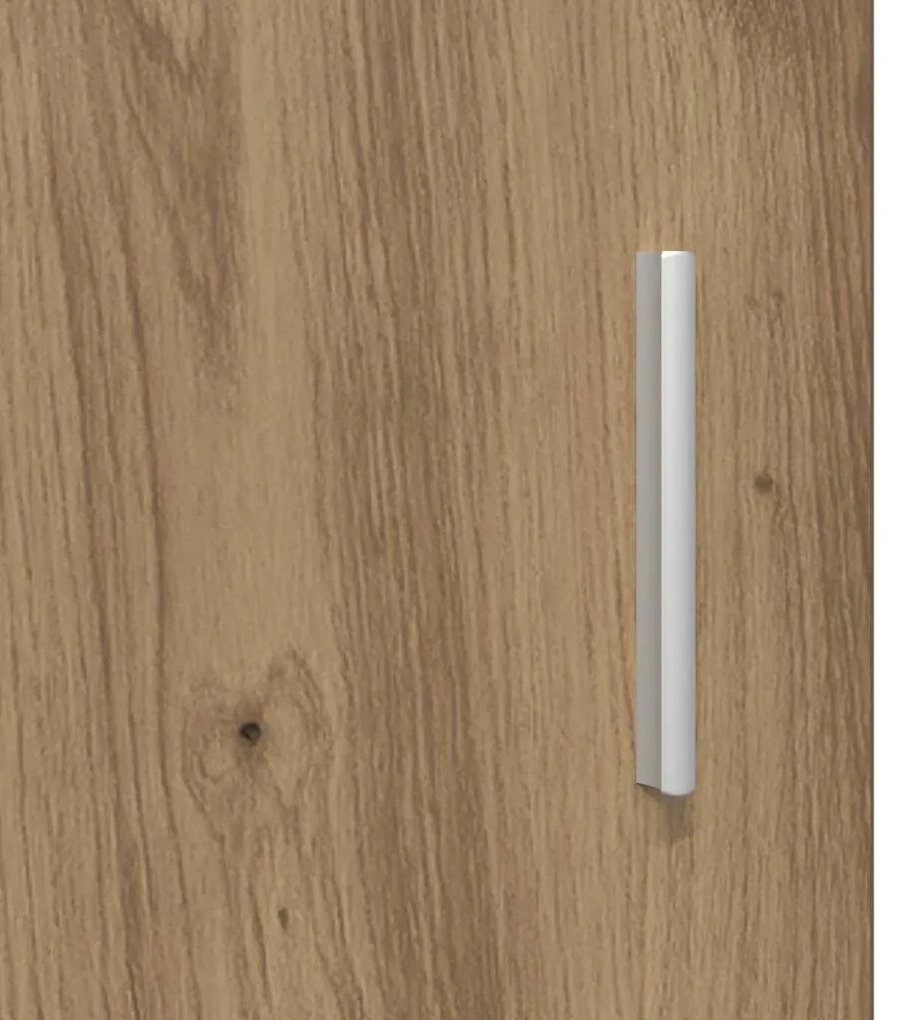 Széf fiókkal Artisan tölgy 59 x 39 x 80 cm Faanyag