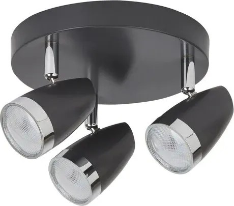 Rabalux beltéri karos spotlámpa 12w 840lm 3000k antracit karen
